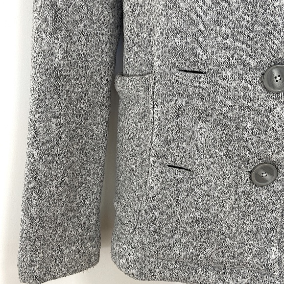 Patagonia Gray Fleece Jacket 10 Button Down Excellent Sz Small - Picture 5 of 7